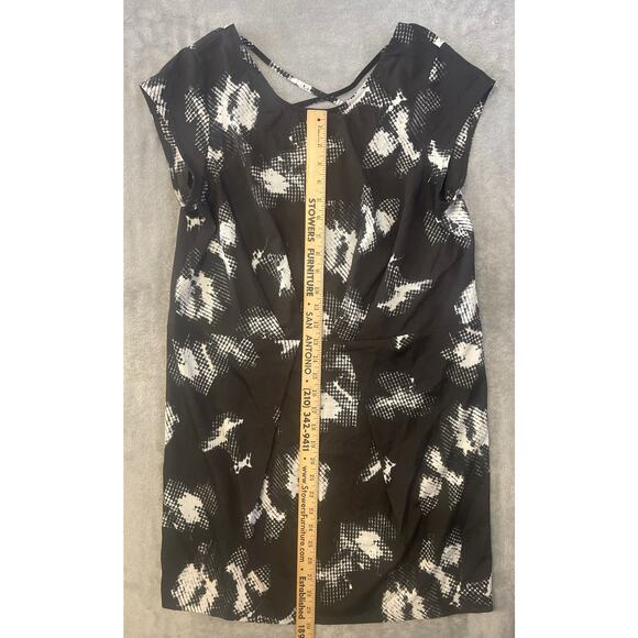 Silence + Noise – Women’s Mini Dress – Black & White Abstract Print – Size Large - Picture 4 of 4